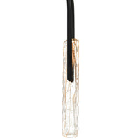 CWI Lighting - 1725P22-2-101 - LED Chandelier - Curva - Black