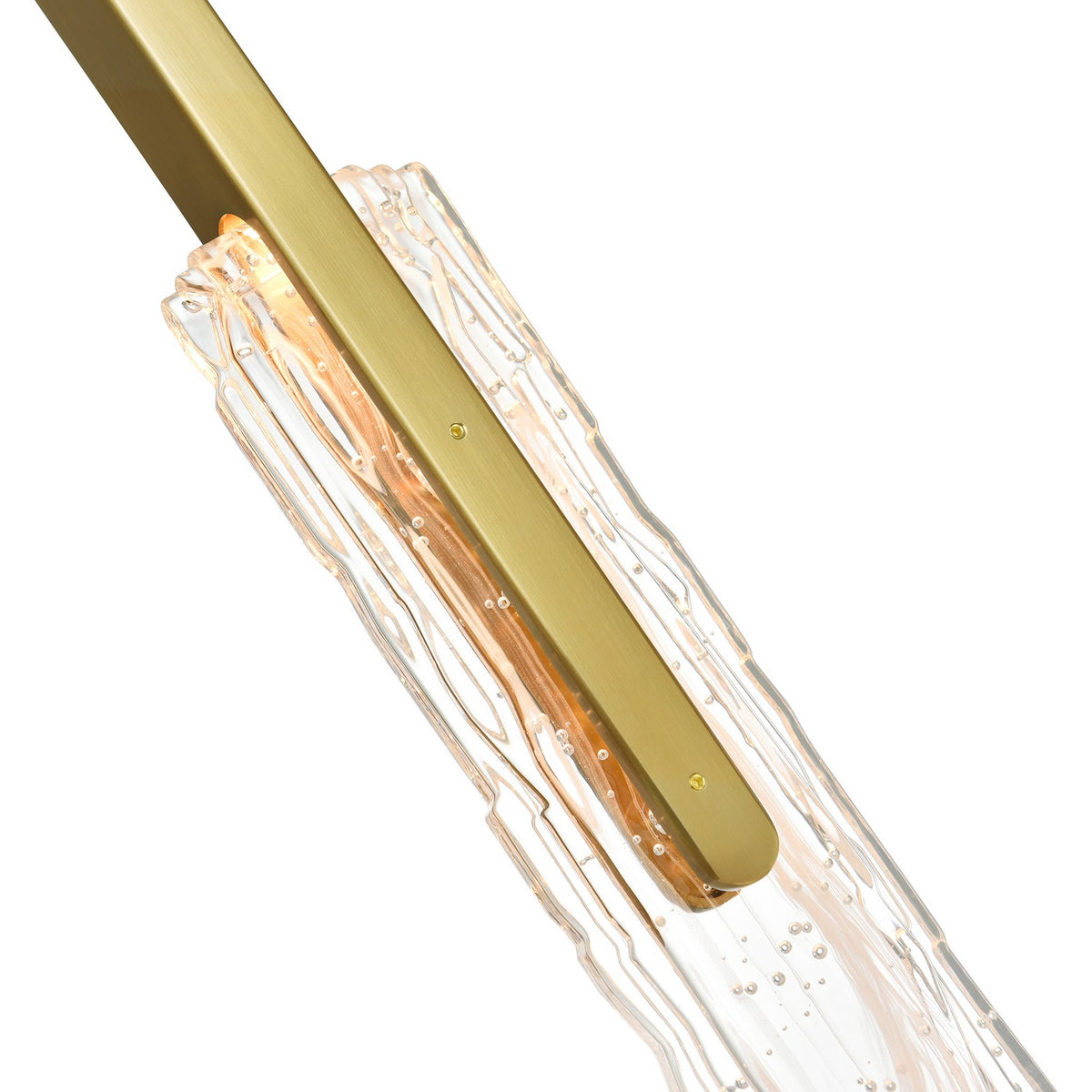 CWI Lighting - 1725P22-2-624 - LED Chandelier - Curva - Brass