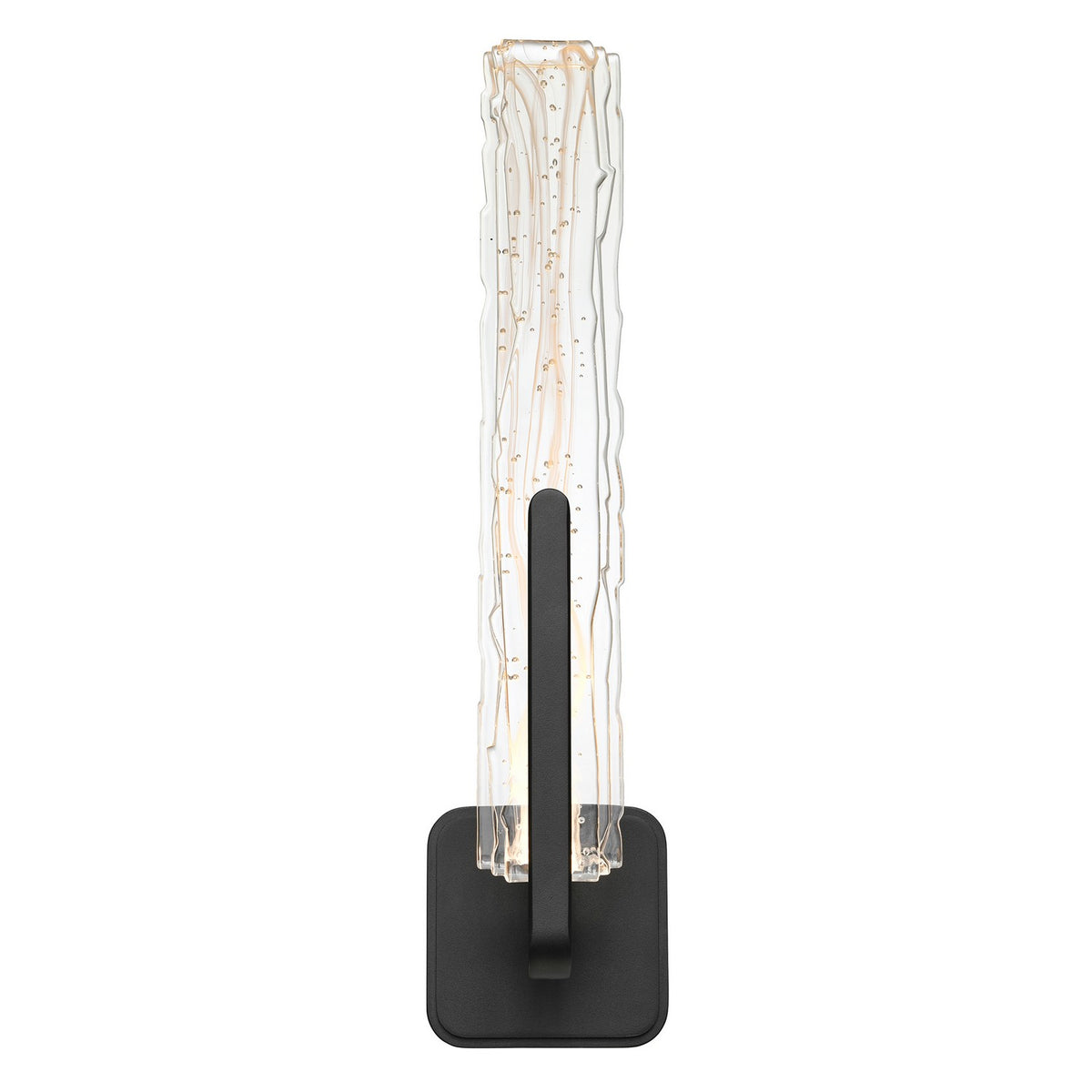 CWI Lighting - 1725W19-1-101-A - LED Wall Sconce - Curva - Sand Black