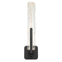 CWI Lighting - 1725W19-1-101-A - LED Wall Sconce - Curva - Sand Black