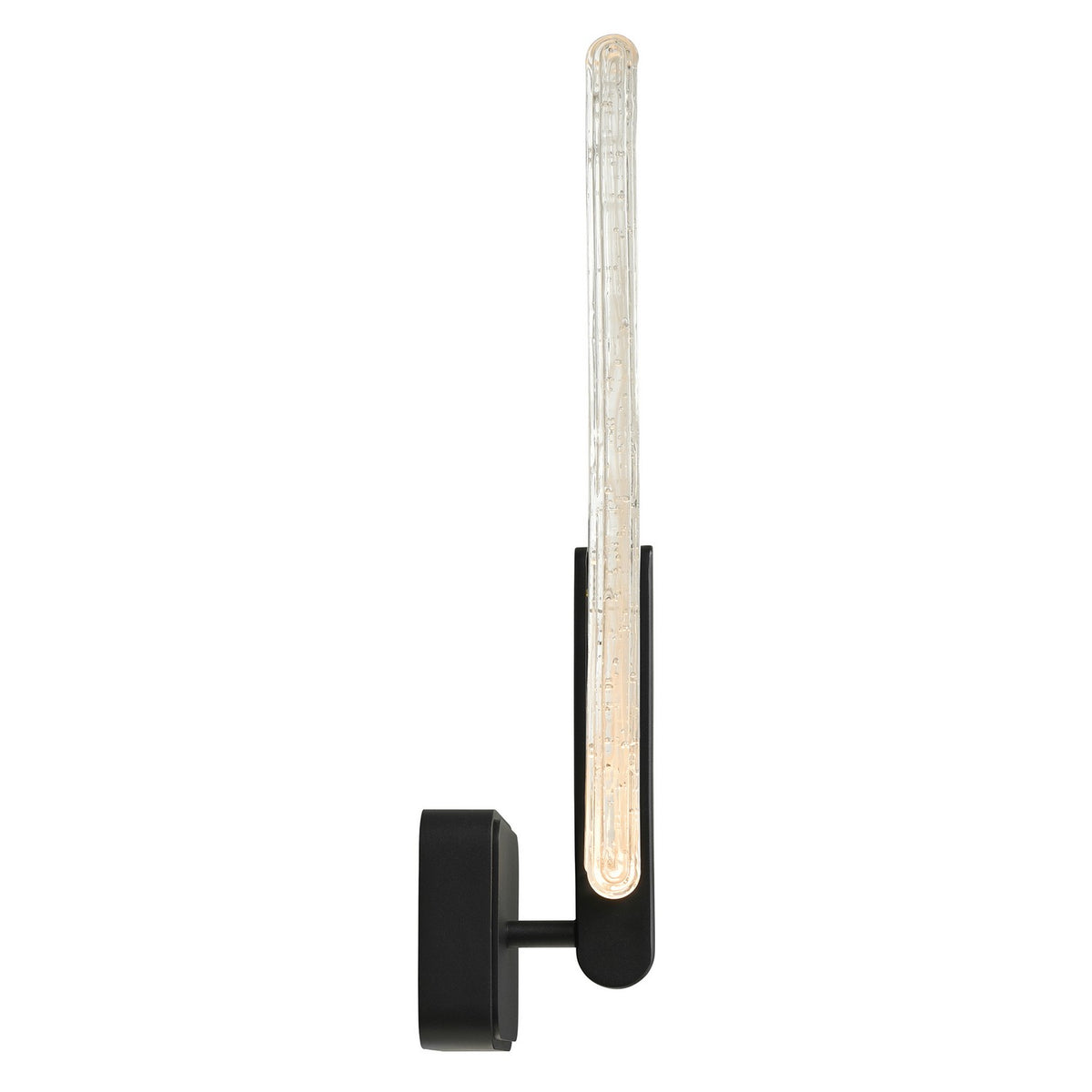 CWI Lighting - 1725W19-1-101-A - LED Wall Sconce - Curva - Sand Black