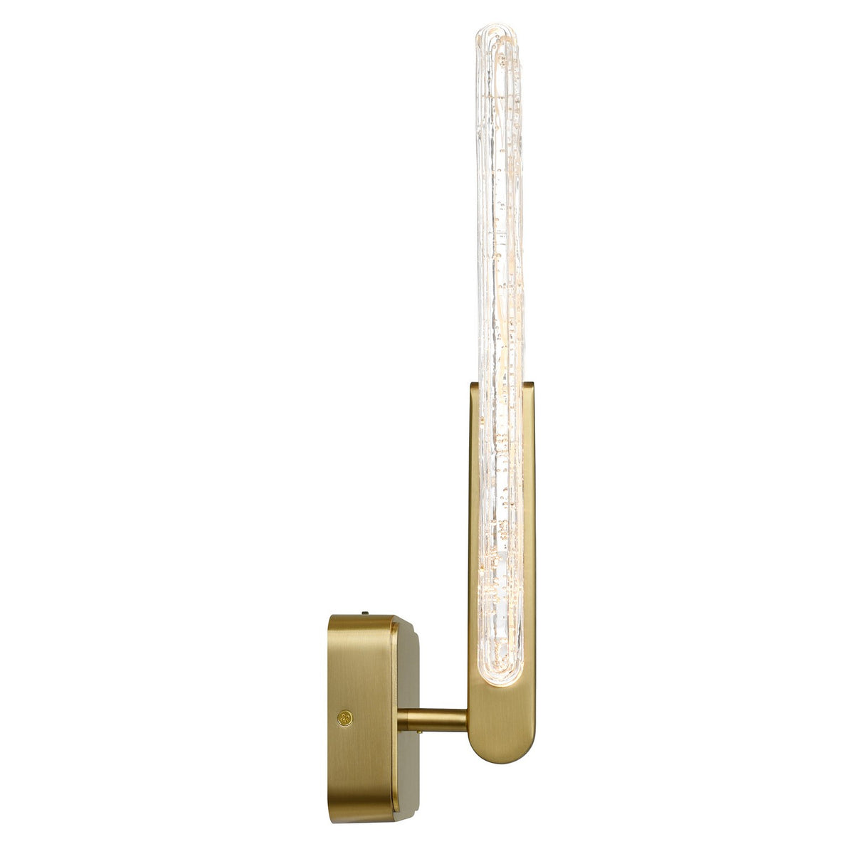 CWI Lighting - 1725W19-1-624 - LED Wall Sconce - Curva - Brass