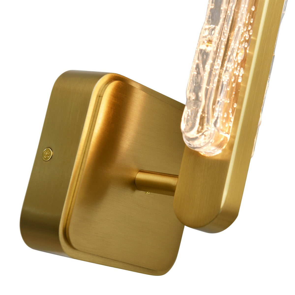 CWI Lighting - 1725W19-1-624 - LED Wall Sconce - Curva - Brass