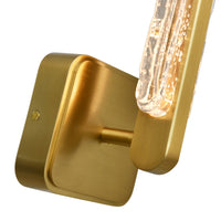 CWI Lighting - 1725W19-1-624 - LED Wall Sconce - Curva - Brass