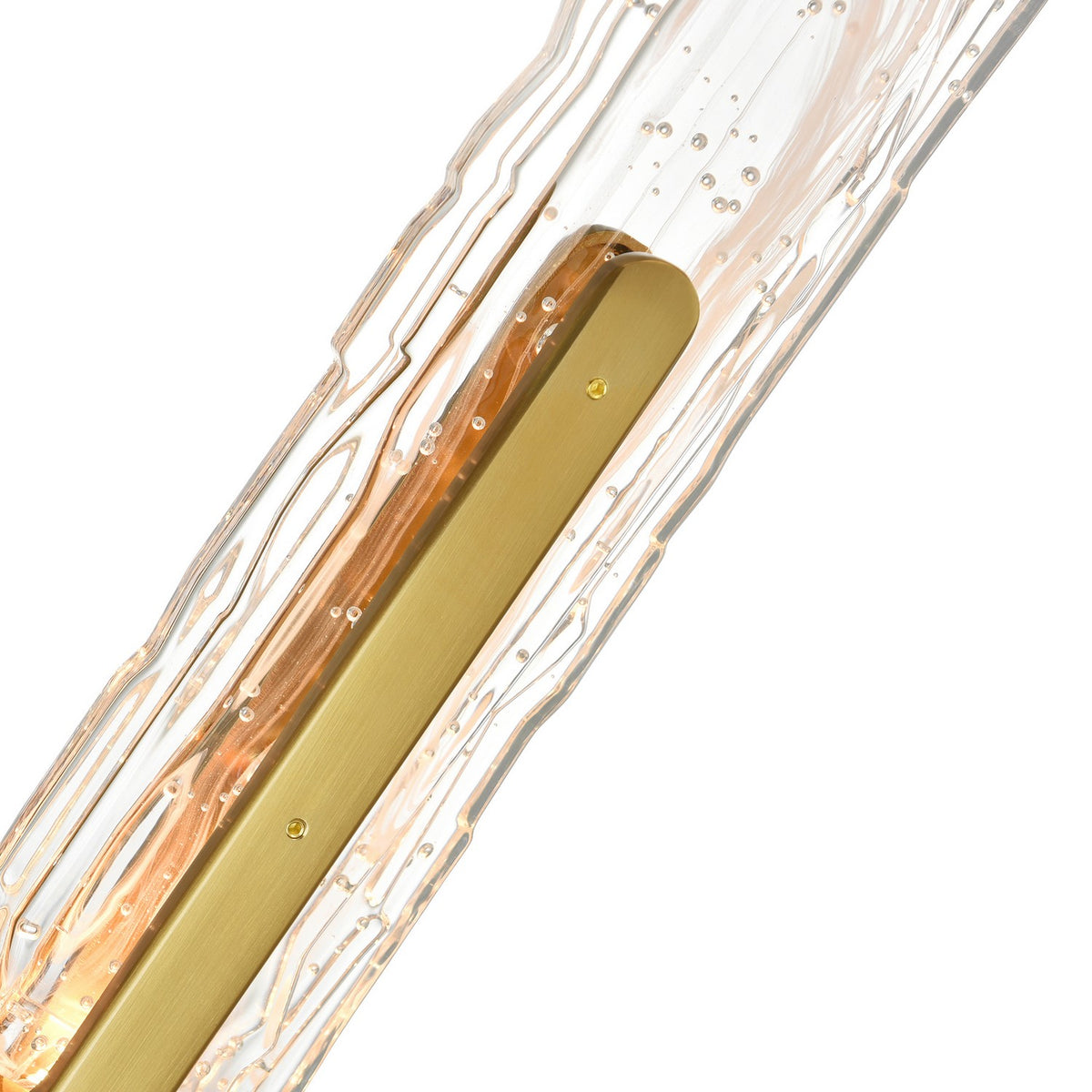CWI Lighting - 1725W19-1-624 - LED Wall Sconce - Curva - Brass