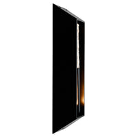 CWI Lighting - 1725W24-1-101-B - LED Outdoor Wall Mount - Curva - Sand Black