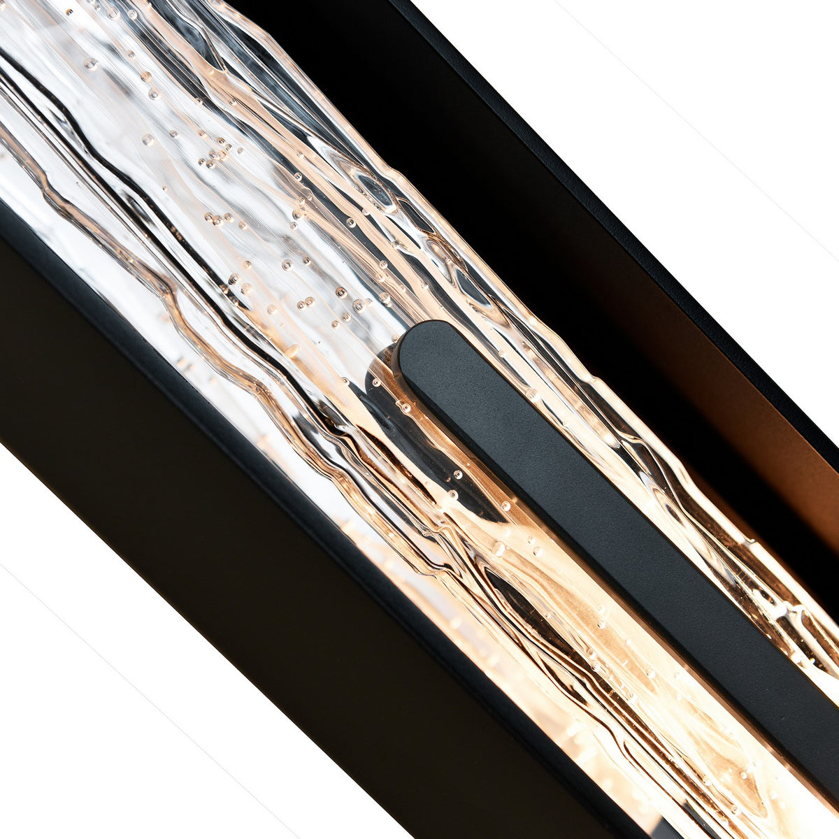 CWI Lighting - 1725W24-1-101-B - LED Outdoor Wall Mount - Curva - Sand Black
