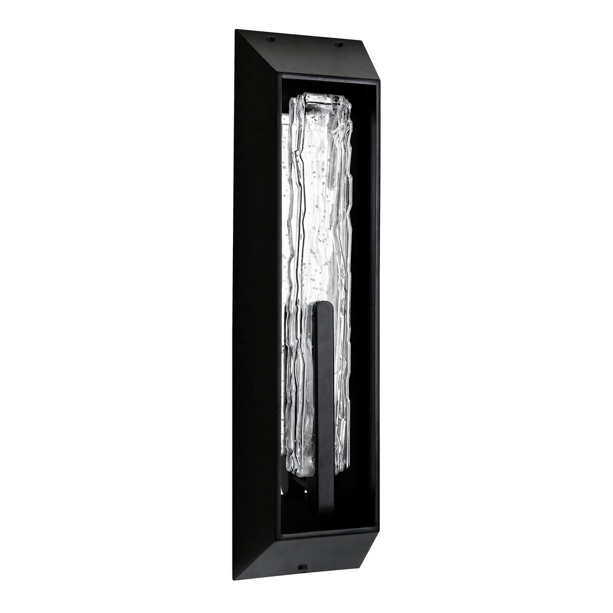 CWI Lighting - 1725W24-1-101-B - LED Outdoor Wall Mount - Curva - Sand Black
