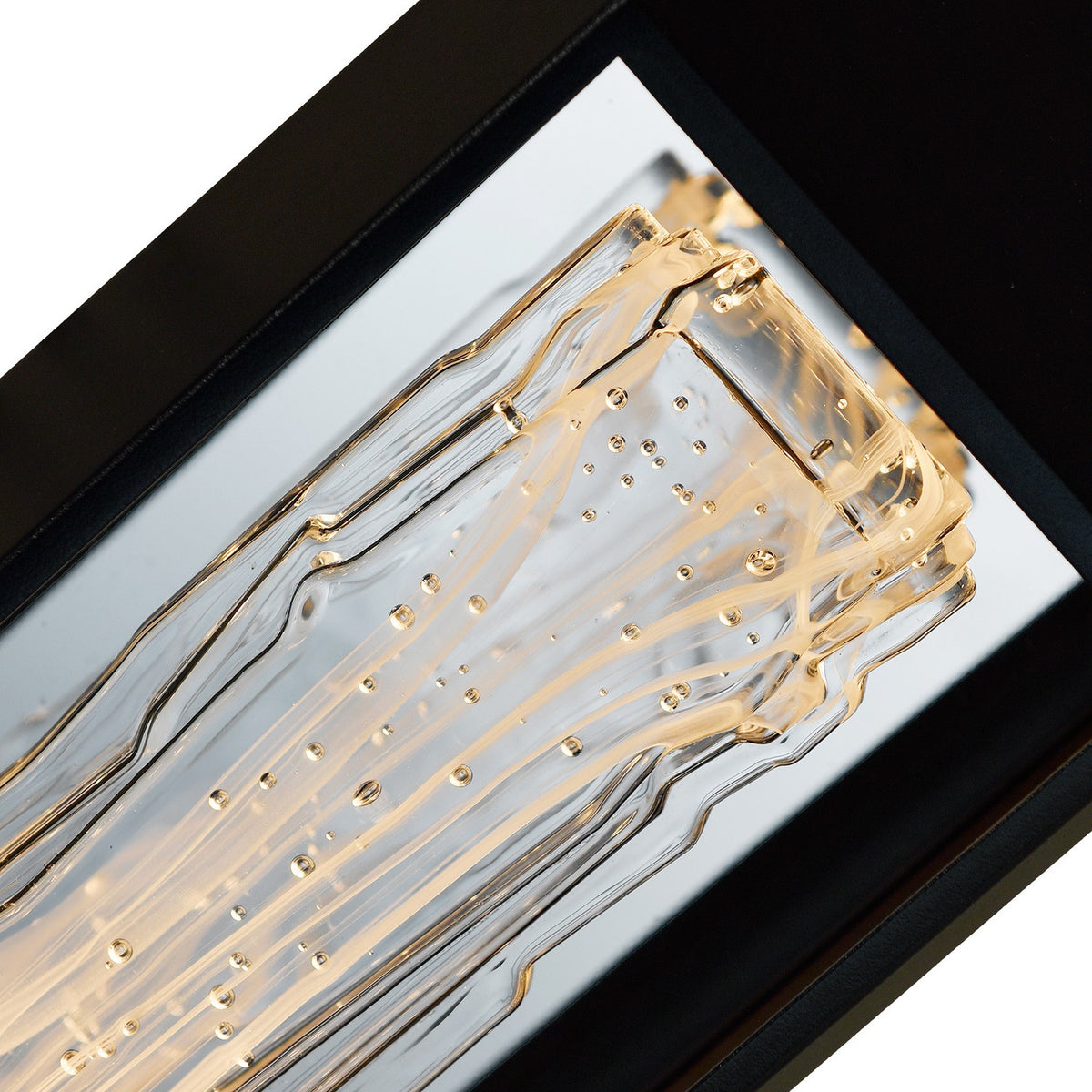 CWI Lighting - 1725W24-1-101-B - LED Outdoor Wall Mount - Curva - Sand Black