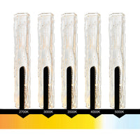 CWI Lighting - 1725W36-2-101-A - LED Wall Sconce - Curva - Sand Black