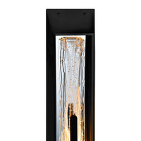 CWI Lighting - 1725W44-2-101-B - LED Outdoor Wall Mount - Curva - Sand Black