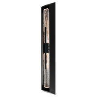 CWI Lighting - 1725W44-2-101-B - LED Outdoor Wall Mount - Curva - Sand Black
