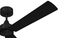 Craftmade - CHM52FB3 - 52" Ceiling Fan - Charming 52" 3-Blade In/Outdoor Fan - Flat Black