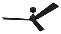 Craftmade - CHM52FB3 - 52" Ceiling Fan - Charming 52" 3-Blade In/Outdoor Fan - Flat Black