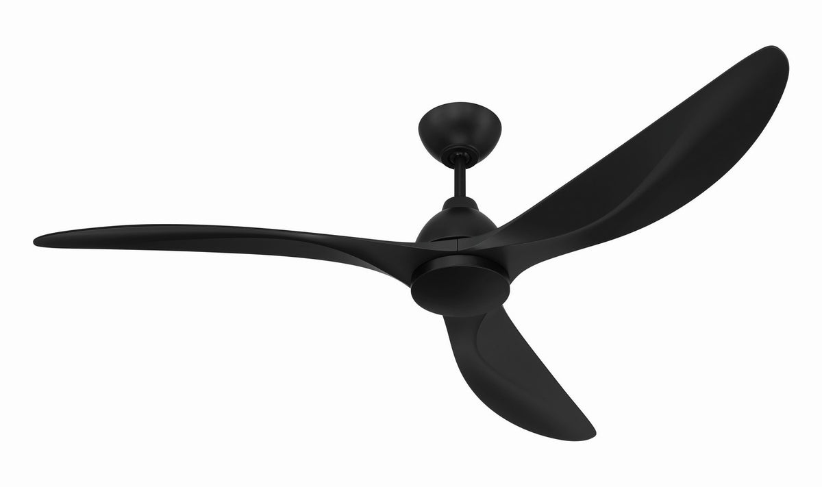 Craftmade - FRZ56FB3 - 56" Ceiling Fan - Frazier 56" 3-blade In/Outdoor Ceiling Fan - Flat Black