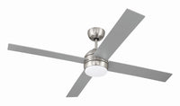 Craftmade - KLS52BNK4 - 52" Ceiling Fan - Kelsey 52" 4-blade Indoor Ceiling Fan - Brushed Polished Nickel