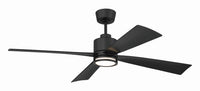 Craftmade - RHT52FB4 - 52" Ceiling Fan - Rhett 52" In/Outdoor Ceiling Fan - Flat Black