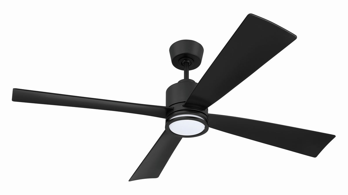 Craftmade - RHT52FB4 - 52" Ceiling Fan - Rhett 52" In/Outdoor Ceiling Fan - Flat Black
