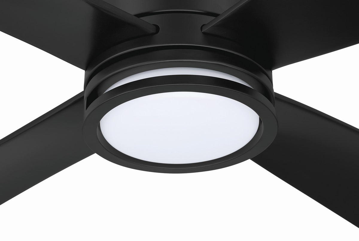 Craftmade - RHT52FB4 - 52" Ceiling Fan - Rhett 52" In/Outdoor Ceiling Fan - Flat Black