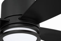 Craftmade - RHT52FB4 - 52" Ceiling Fan - Rhett 52" In/Outdoor Ceiling Fan - Flat Black