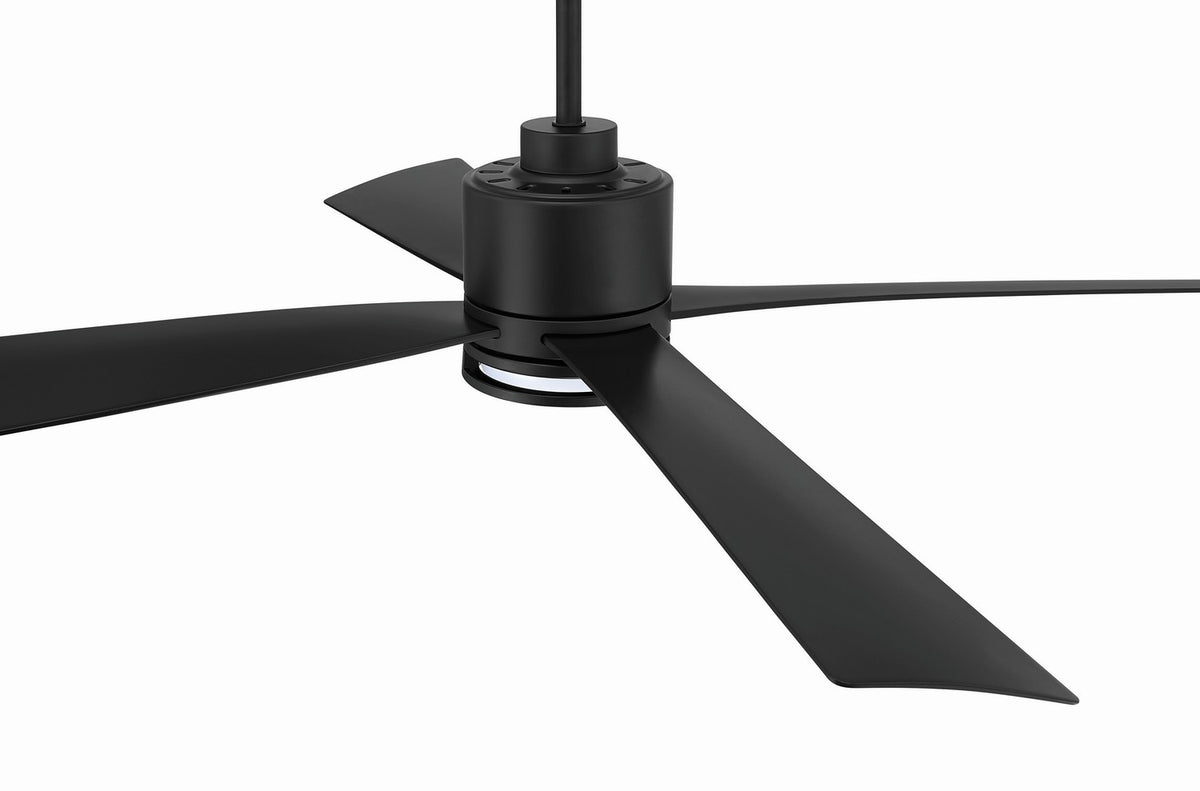 Craftmade - RHT52FB4 - 52" Ceiling Fan - Rhett 52" In/Outdoor Ceiling Fan - Flat Black