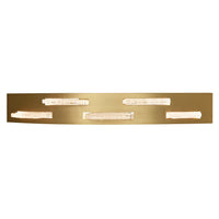 CWI Lighting - 1711P50-5-624 - LED Chandelier - Arcus - Brass