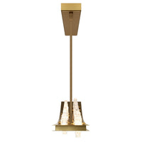 CWI Lighting - 1711P50-5-624 - LED Chandelier - Arcus - Brass