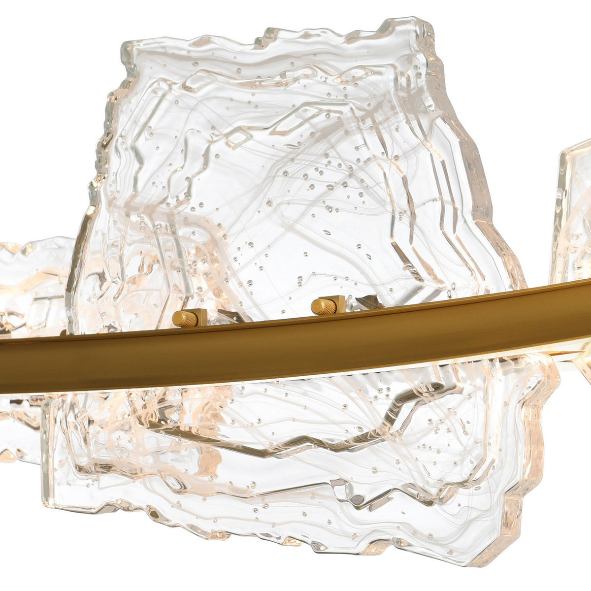 CWI Lighting - 1711P70-7-624 - LED Chandelier - Arcus - Brass