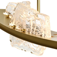 CWI Lighting - 1711P70-7-624 - LED Chandelier - Arcus - Brass