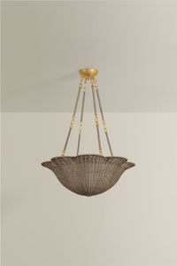 Hudson Valley - 1074-VGL - Four Light Chandelier - Ardonia - Vintage Gold Leaf