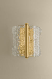 Hudson Valley - 1371-AGB - One Light Wall Sconce - Fosterdale - Aged Brass