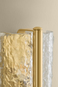 Hudson Valley - 1371-AGB - One Light Wall Sconce - Fosterdale - Aged Brass