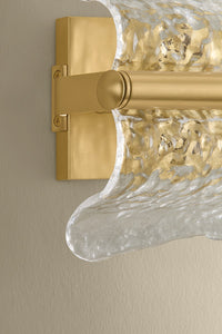 Hudson Valley - 1371-AGB - One Light Wall Sconce - Fosterdale - Aged Brass