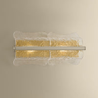 Hudson Valley - 1372-AGB - Two Light Wall Sconce - Fosterdale - Aged Brass
