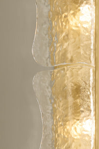 Hudson Valley - 1374-AGB - Four Light Wall Sconce - Fosterdale - Aged Brass