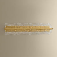 Hudson Valley - 1374-AGB - Four Light Wall Sconce - Fosterdale - Aged Brass