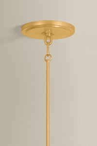 Hudson Valley - 1540-VGL - LED Chandelier - Beechford - Vintage Gold Leaf