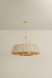 Hudson Valley - 1540-VGL - LED Chandelier - Beechford - Vintage Gold Leaf