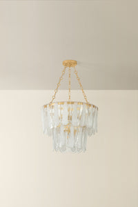 Hudson Valley - 1705-VGL - Five Light Chandelier - Tappan - Vintage Gold Leaf