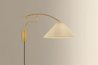 Hudson Valley - 2351-AGB - One Light Wall Sconce - Sylva - Aged Brass