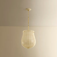 Hudson Valley - 3113-AGB - One Light Pendant - Nevins - Aged Brass