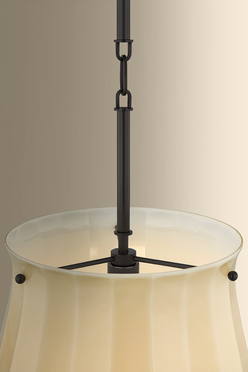 Hudson Valley - 3113-DB - One Light Pendant - Nevins - Distressed Bronze
