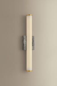 Hudson Valley - 3431-AGB - LED Wall Sconce - Stony Point - Aged Brass