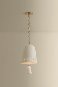 Hudson Valley - 3609-PBR/CIC - One Light Pendant - Omi - Patina Brass
