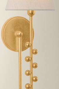 Hudson Valley - 3851-VGL - One Light Wall Sconce - Pine Hills - Vintage Gold Leaf