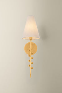 Hudson Valley - 3851-VGL - One Light Wall Sconce - Pine Hills - Vintage Gold Leaf