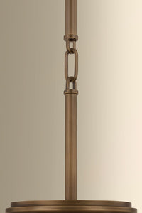 Hudson Valley - 4918-HB - One Light Pendant - Bruceville - Historic Bronze