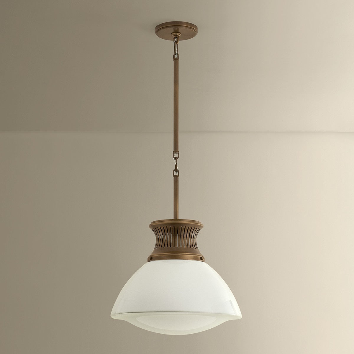 Hudson Valley - 4918-HB - One Light Pendant - Bruceville - Historic Bronze