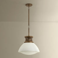Hudson Valley - 4918-HB - One Light Pendant - Bruceville - Historic Bronze