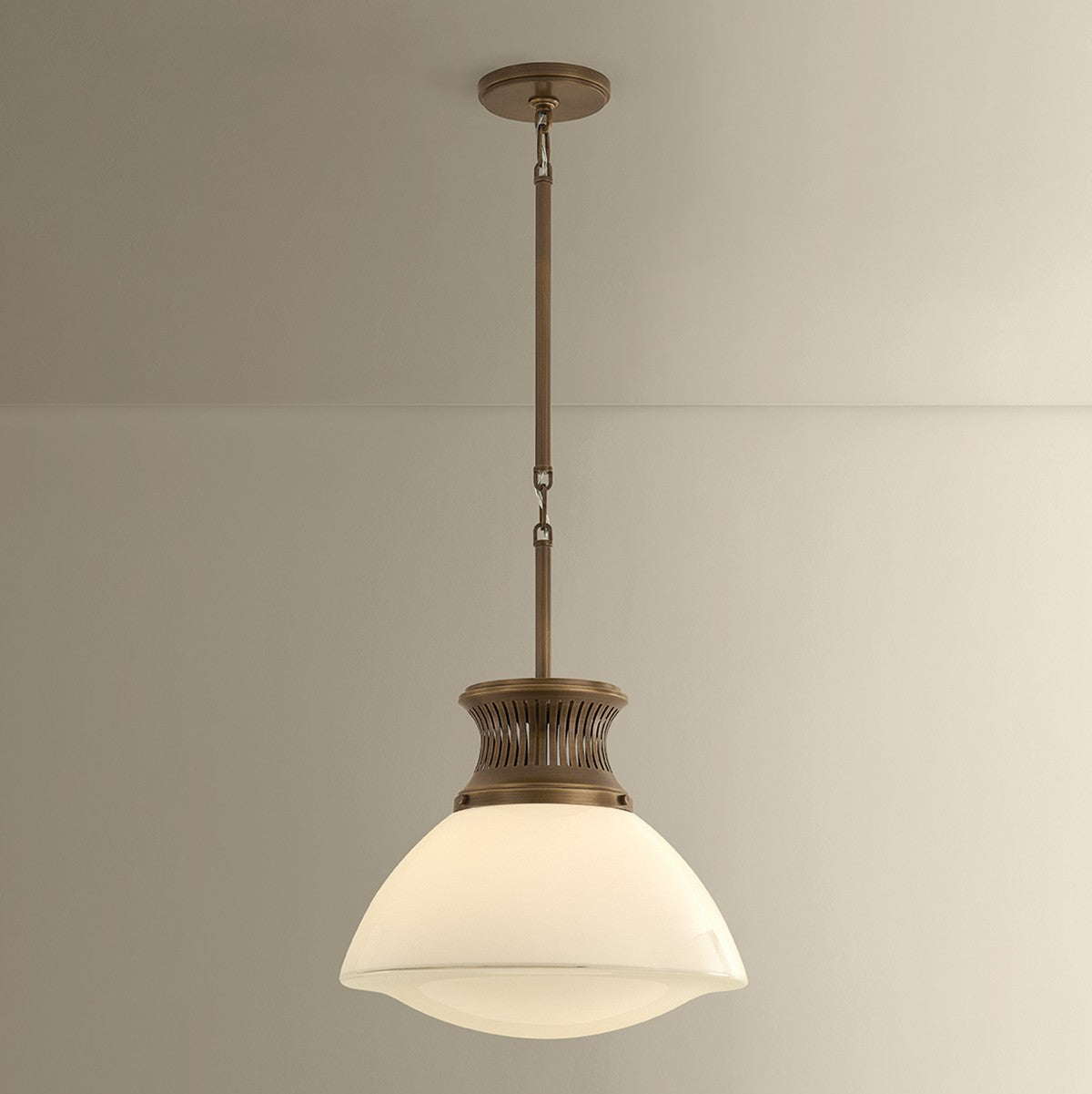 Hudson Valley - 4918-HB - One Light Pendant - Bruceville - Historic Bronze